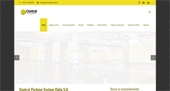 Desktop Screenshot of centralparking.cl